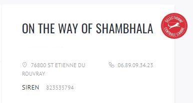 On The Way Of Shambhala - LABEL ÉLEVAGE SÉLECTIONNÉ